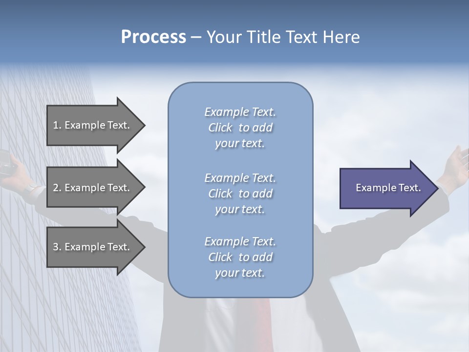 Successful Business Man PowerPoint Template