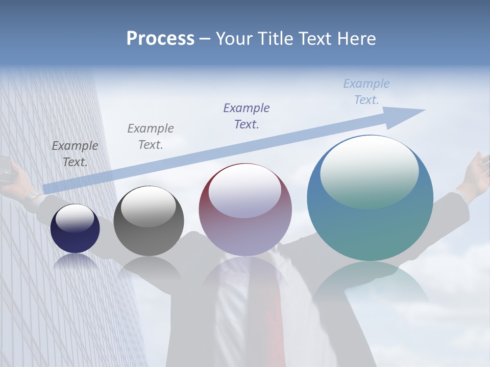 Successful Business Man PowerPoint Template