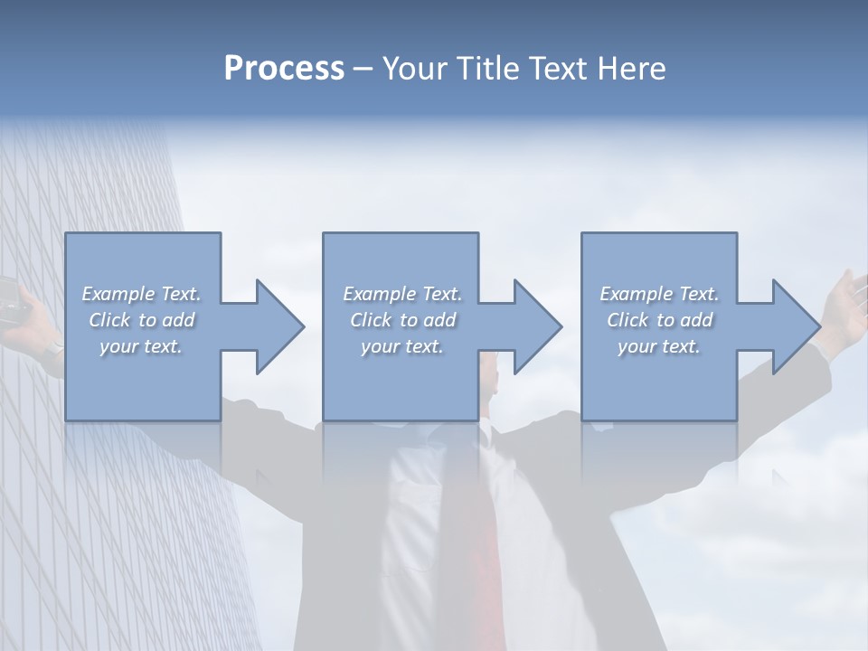 Successful Business Man PowerPoint Template