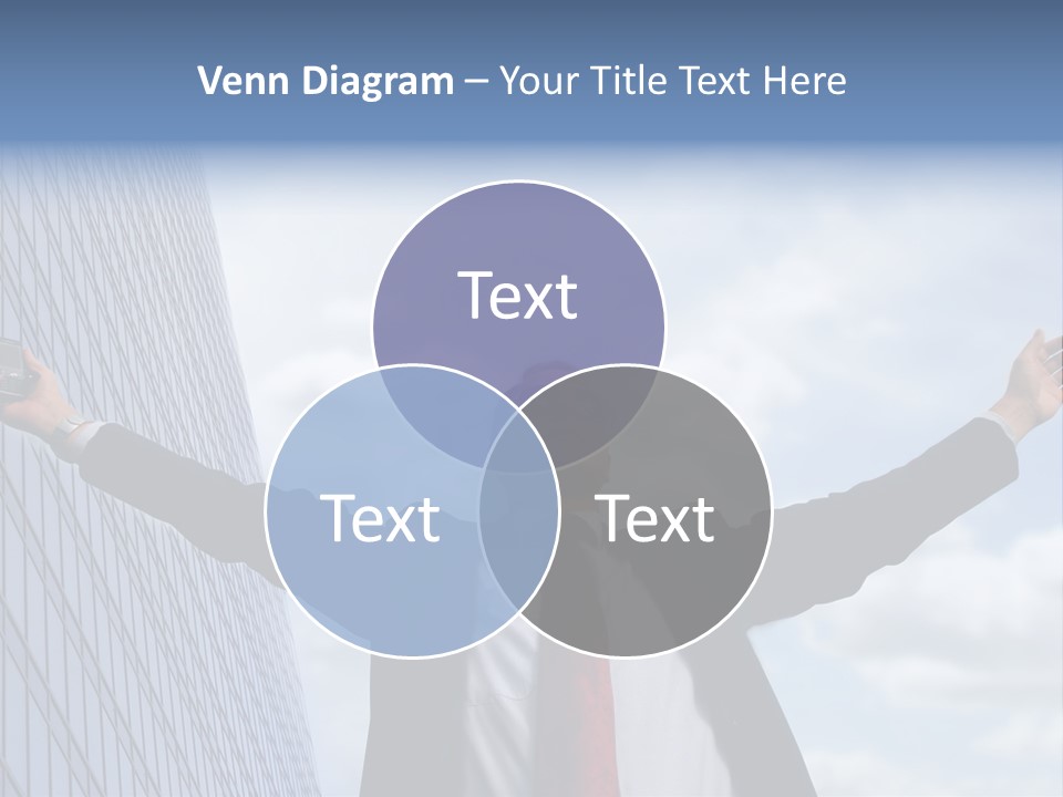 Successful Business Man PowerPoint Template