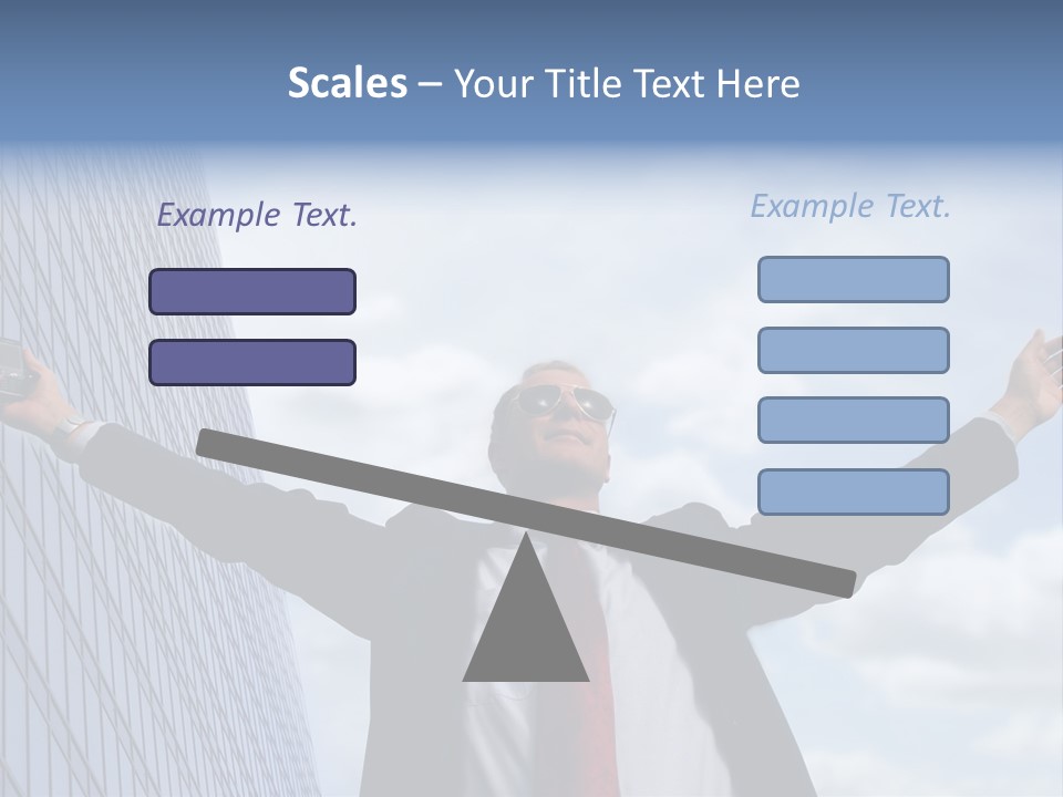 Successful Business Man PowerPoint Template