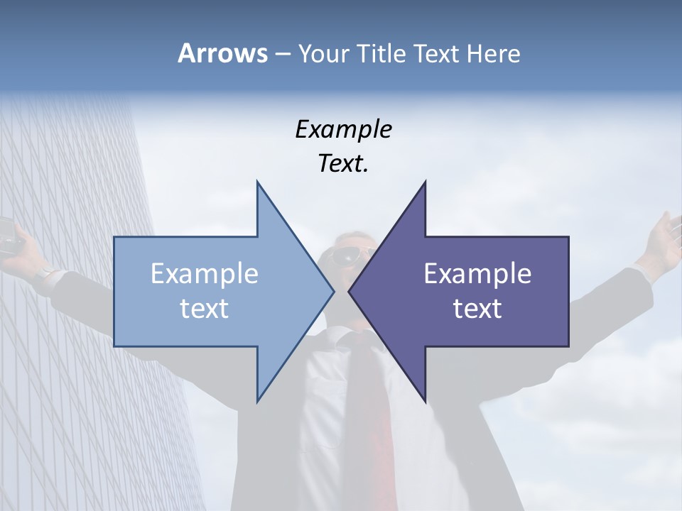 Successful Business Man PowerPoint Template