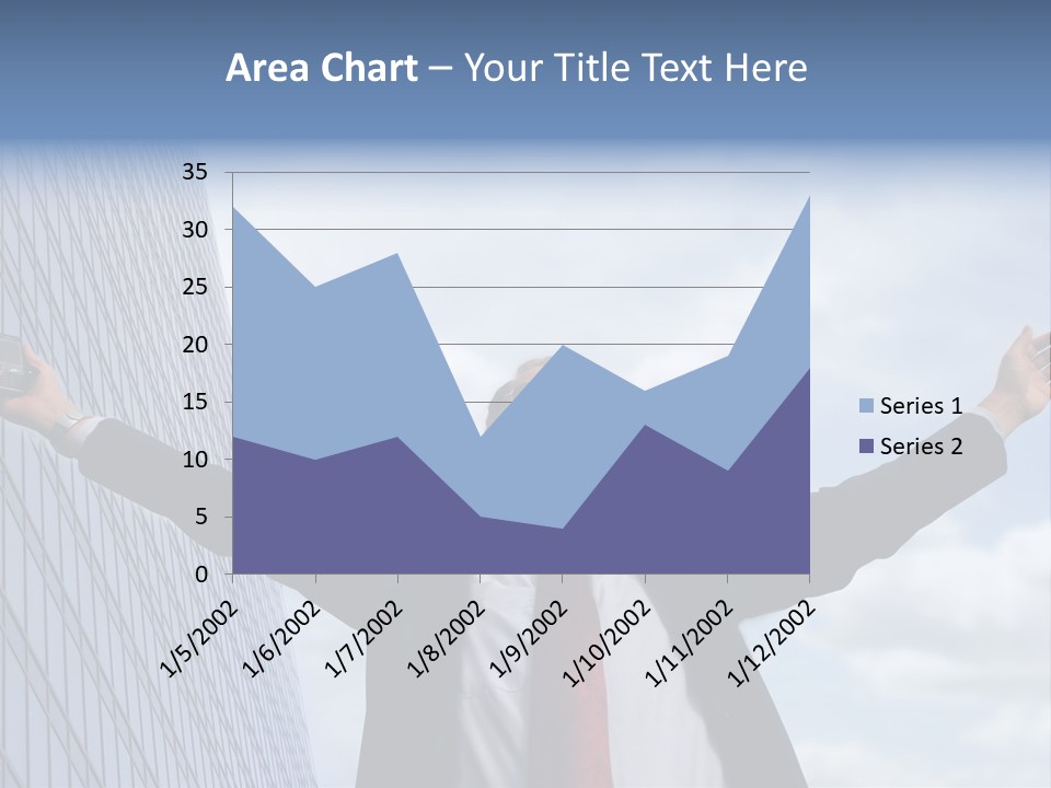Successful Business Man PowerPoint Template