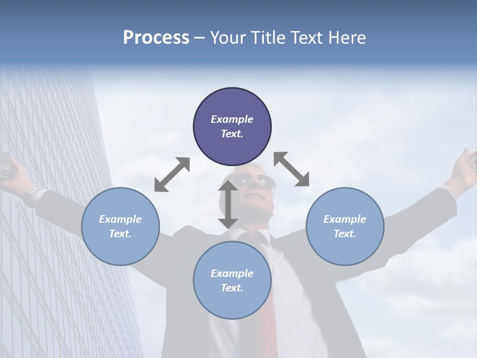 Successful Business Man PowerPoint Template