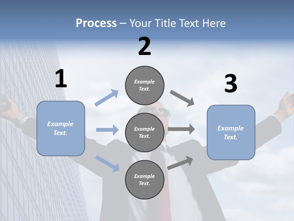 Successful Business Man PowerPoint Template