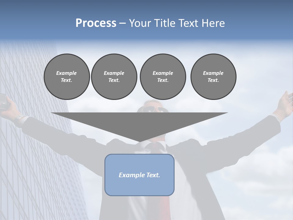 Successful Business Man PowerPoint Template