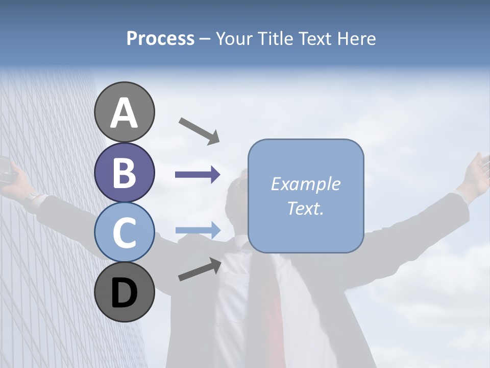 Successful Business Man PowerPoint Template