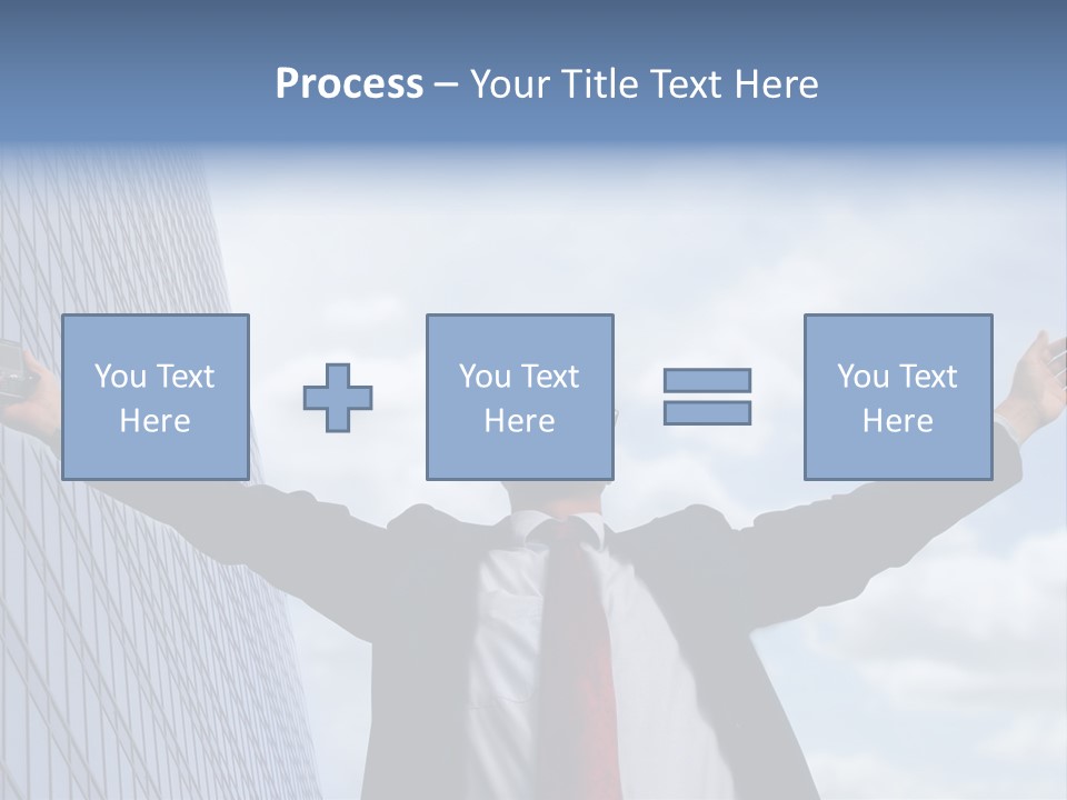 Successful Business Man PowerPoint Template