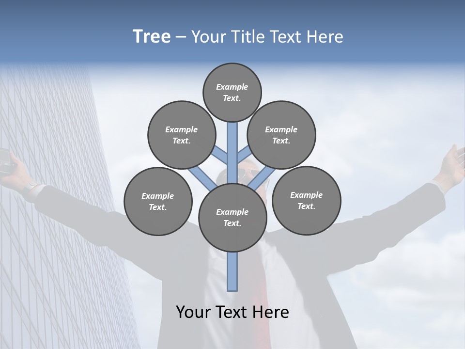 Successful Business Man PowerPoint Template