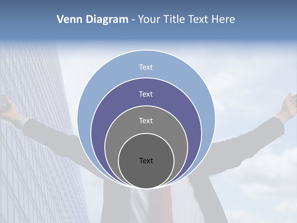 Successful Business Man PowerPoint Template