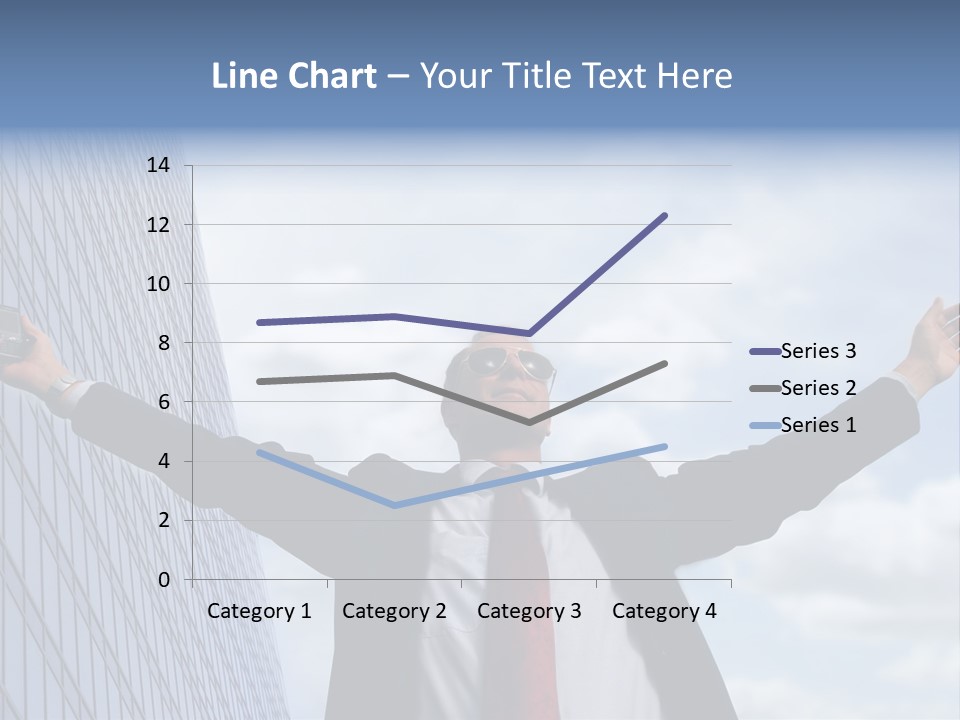Successful Business Man PowerPoint Template