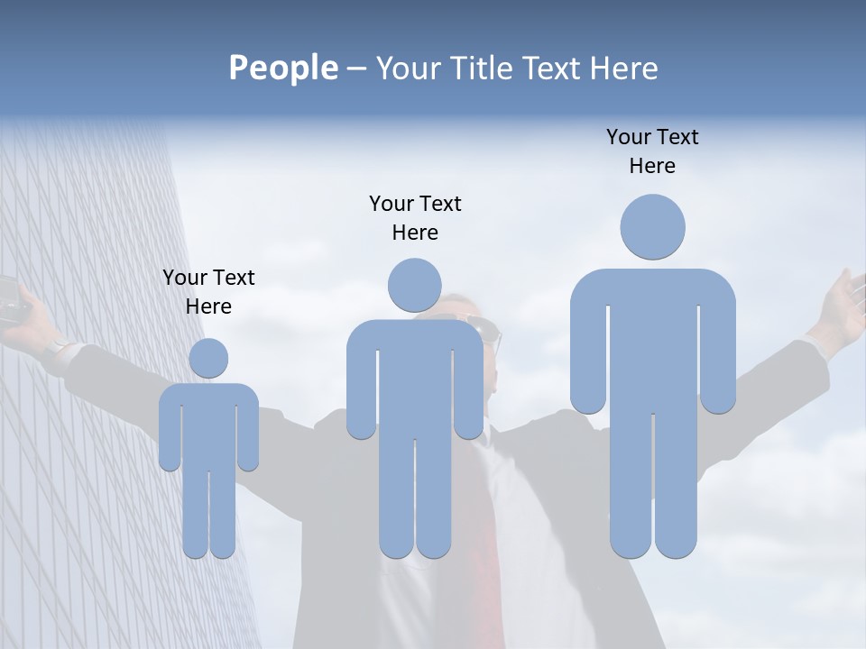 Successful Business Man PowerPoint Template