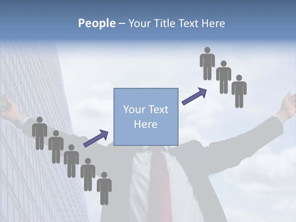 Successful Business Man PowerPoint Template