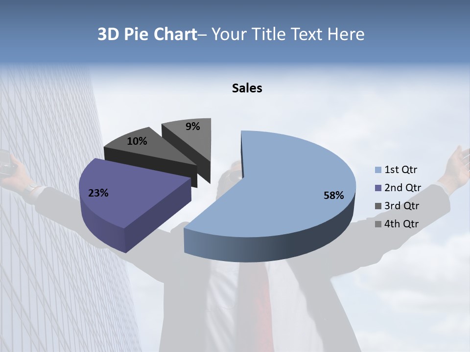 Successful Business Man PowerPoint Template