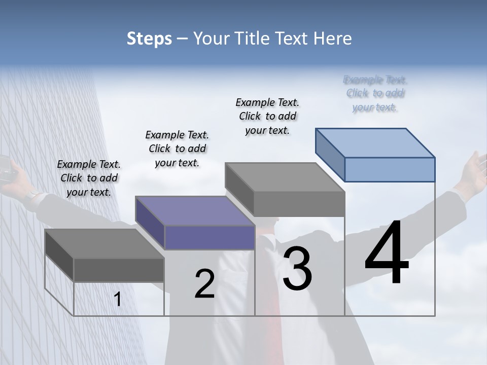 Successful Business Man PowerPoint Template