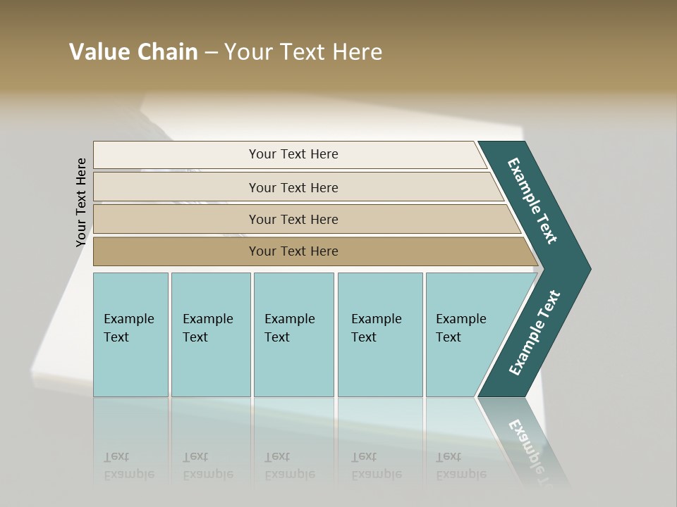 A Pen Resting On Top Of A Piece Of Paper PowerPoint Template