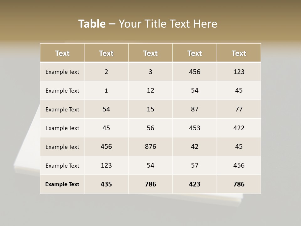 A Pen Resting On Top Of A Piece Of Paper PowerPoint Template