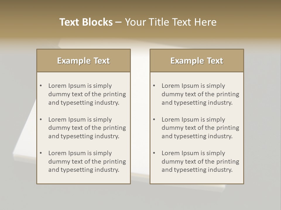 A Pen Resting On Top Of A Piece Of Paper PowerPoint Template