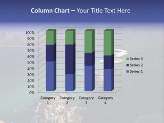 Gordons Bay Near Cape Town South Africa PowerPoint Template