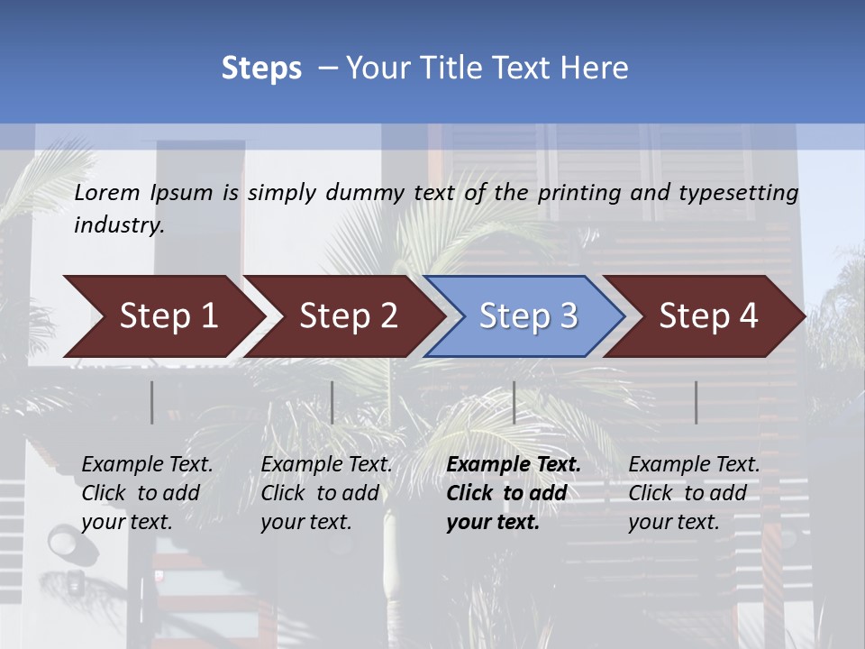 Town House, Sydney, Australia PowerPoint Template