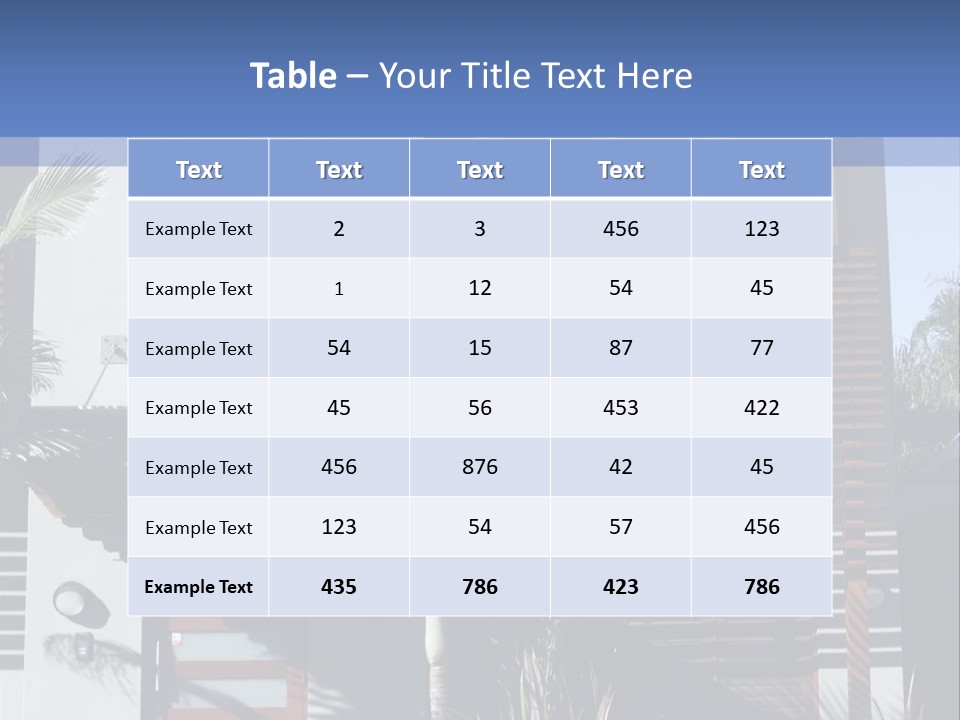 Town House, Sydney, Australia PowerPoint Template