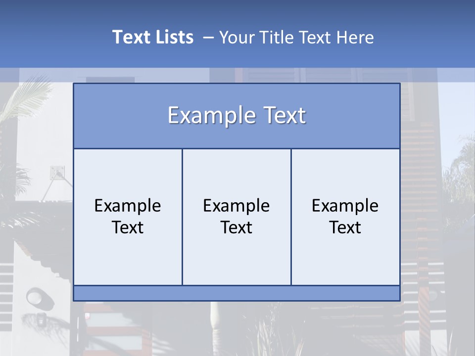 Town House, Sydney, Australia PowerPoint Template