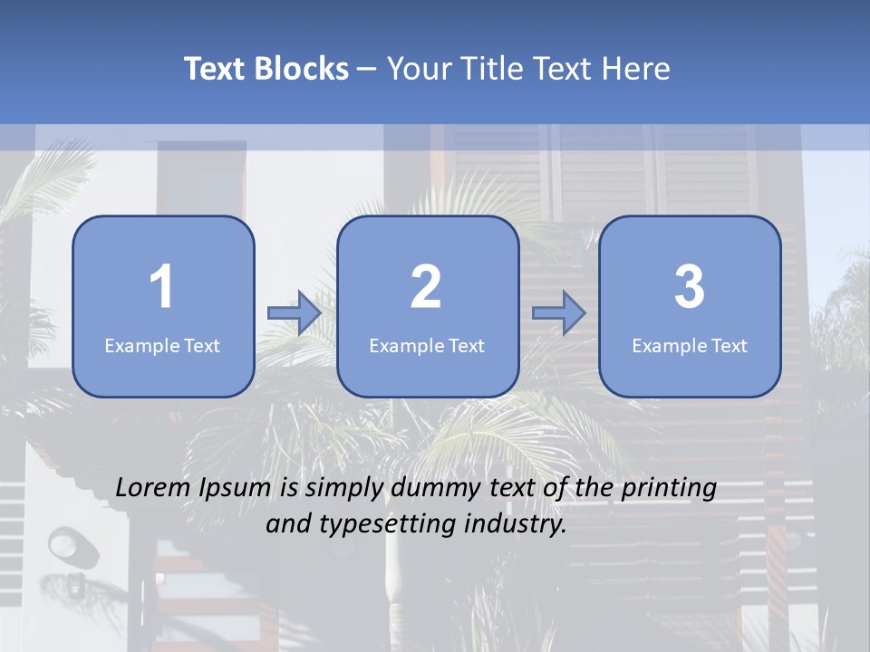 Town House, Sydney, Australia PowerPoint Template