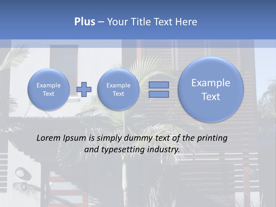 Town House, Sydney, Australia PowerPoint Template