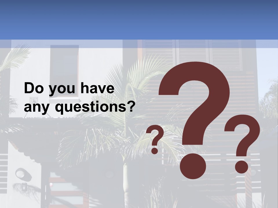 Town House, Sydney, Australia PowerPoint Template