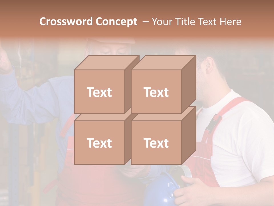 A View Of A Senior Engineer Training A Newly Hired Employee. PowerPoint Template