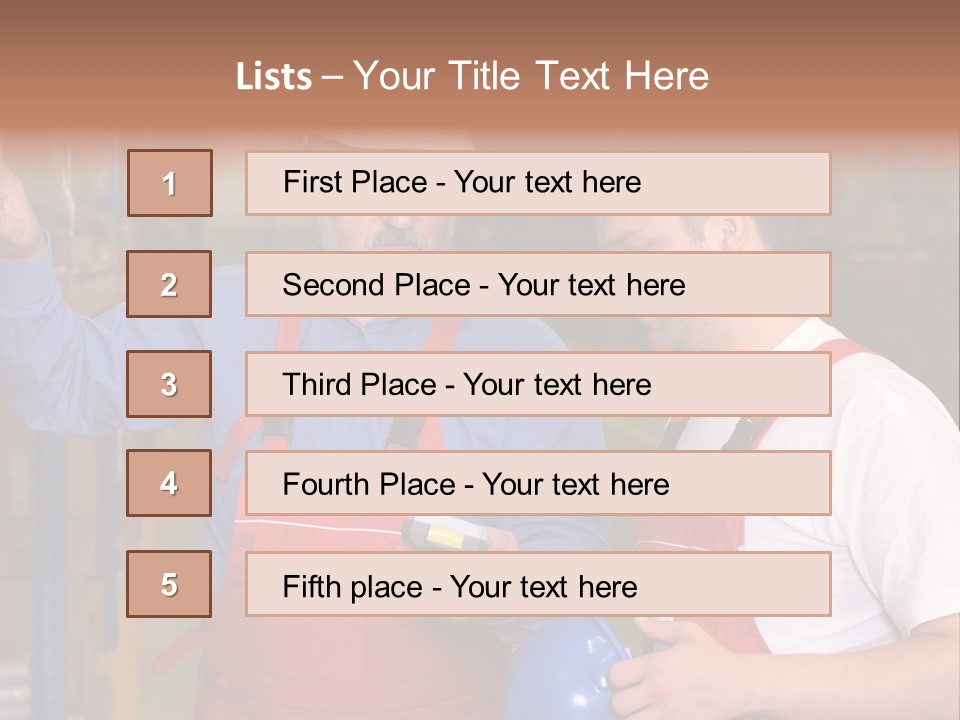 A View Of A Senior Engineer Training A Newly Hired Employee. PowerPoint Template