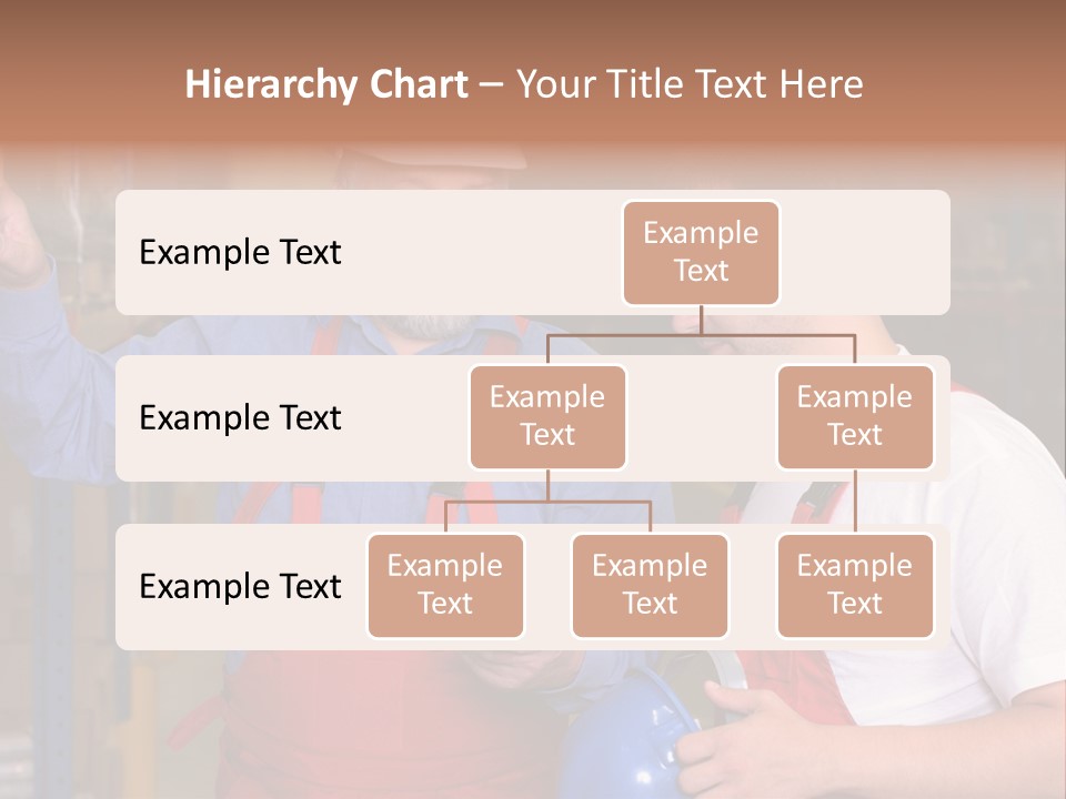 A View Of A Senior Engineer Training A Newly Hired Employee. PowerPoint Template