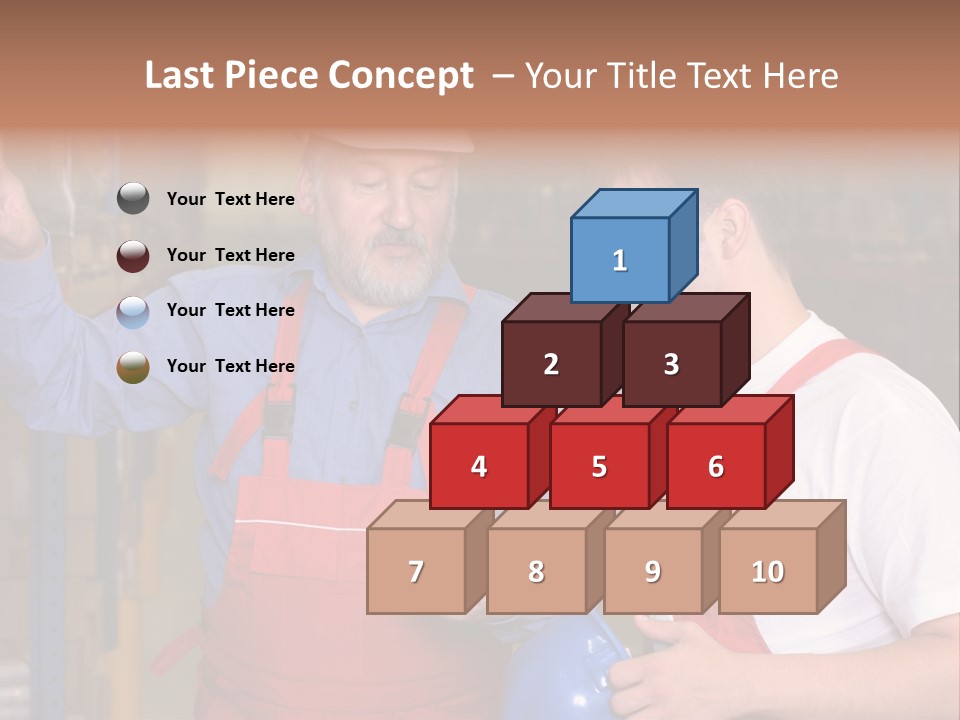 A View Of A Senior Engineer Training A Newly Hired Employee. PowerPoint Template