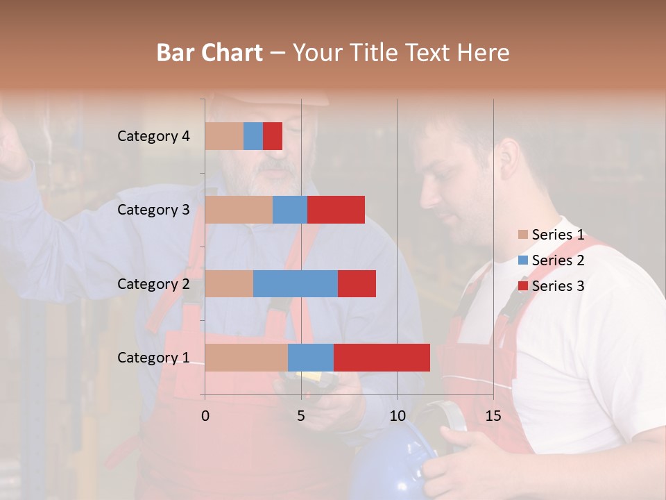 A View Of A Senior Engineer Training A Newly Hired Employee. PowerPoint Template