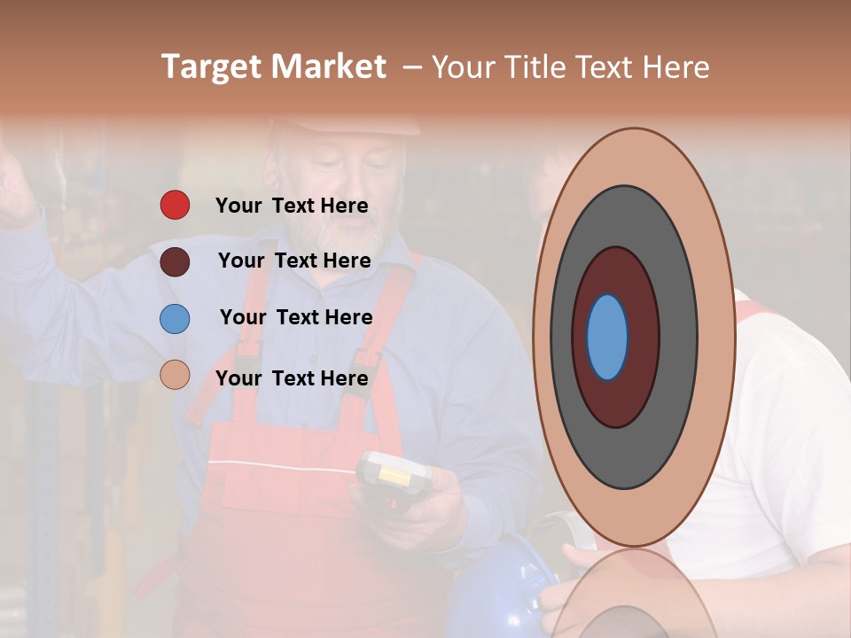 A View Of A Senior Engineer Training A Newly Hired Employee. PowerPoint Template