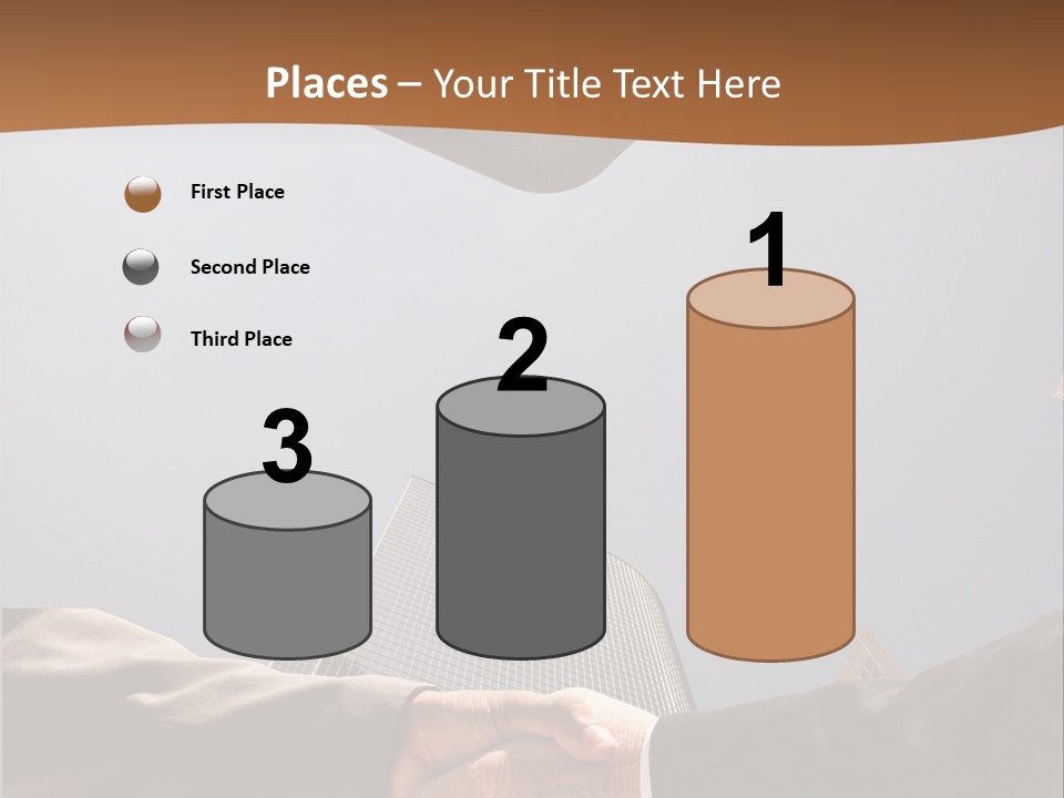 Business Handshake Concept PowerPoint Template