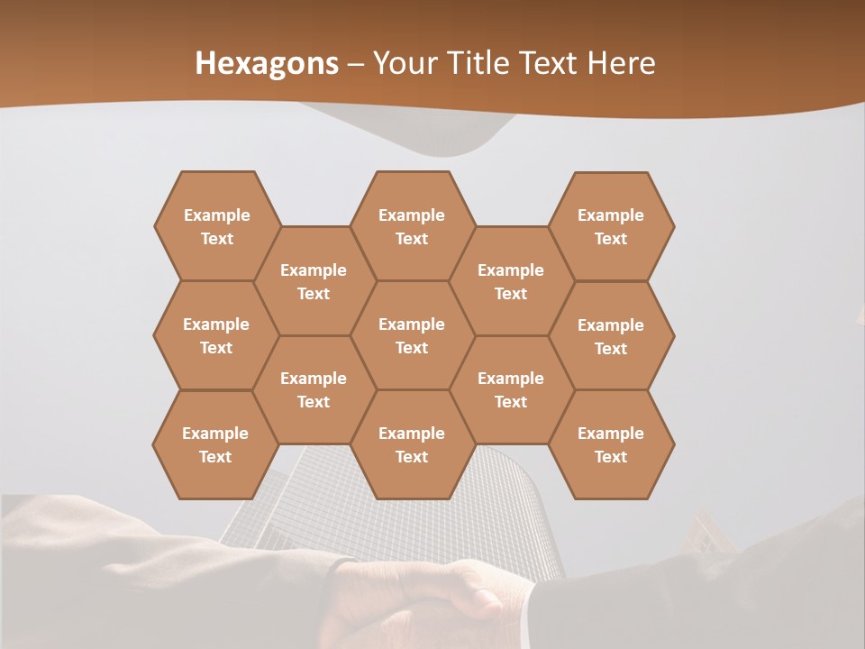 Business Handshake Concept PowerPoint Template