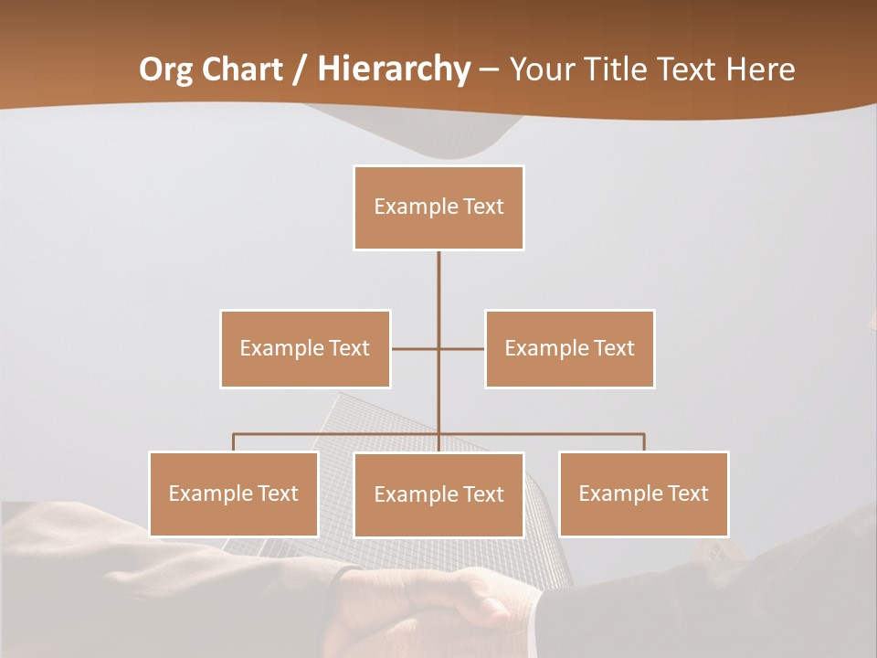 Business Handshake Concept PowerPoint Template
