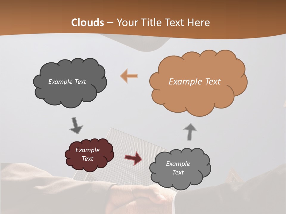 Business Handshake Concept PowerPoint Template