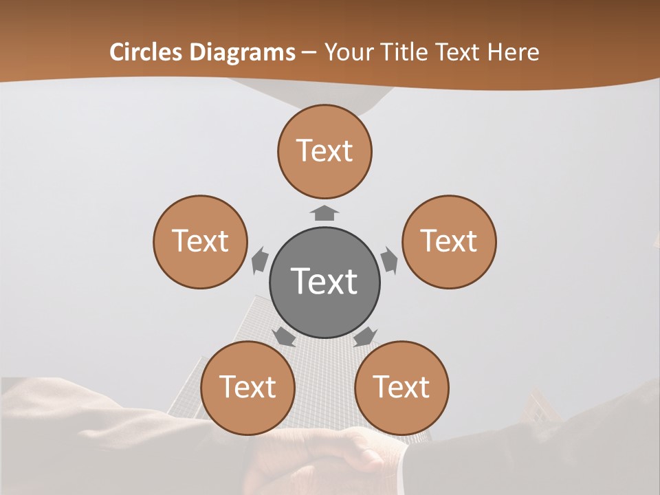 Business Handshake Concept PowerPoint Template