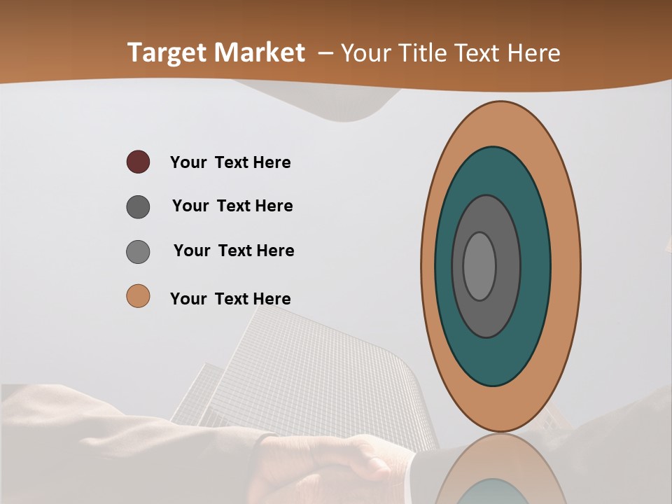 Business Handshake Concept PowerPoint Template