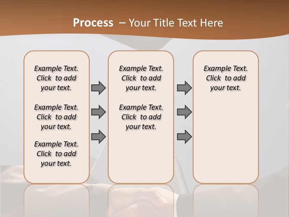 Business Handshake Concept PowerPoint Template