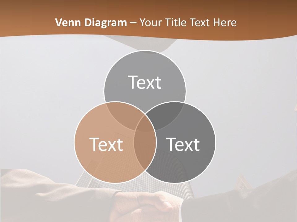 Business Handshake Concept PowerPoint Template