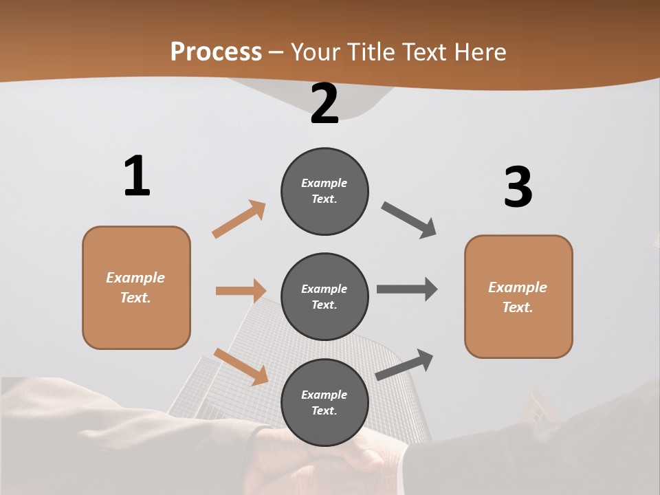 Business Handshake Concept PowerPoint Template