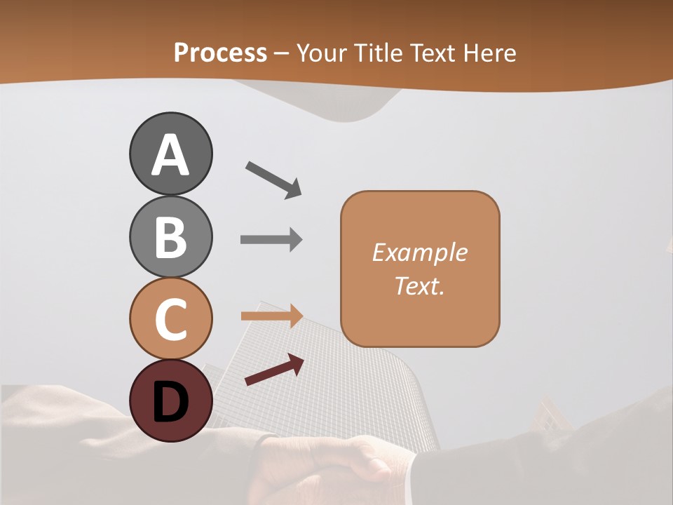 Business Handshake Concept PowerPoint Template