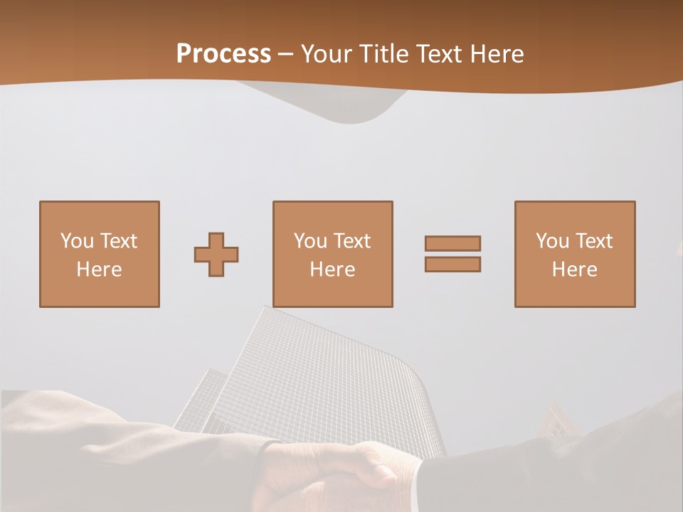 Business Handshake Concept PowerPoint Template