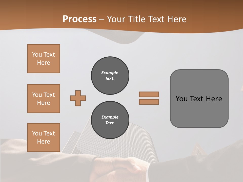 Business Handshake Concept PowerPoint Template