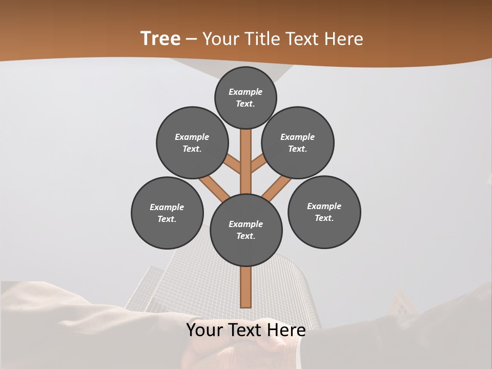 Business Handshake Concept PowerPoint Template