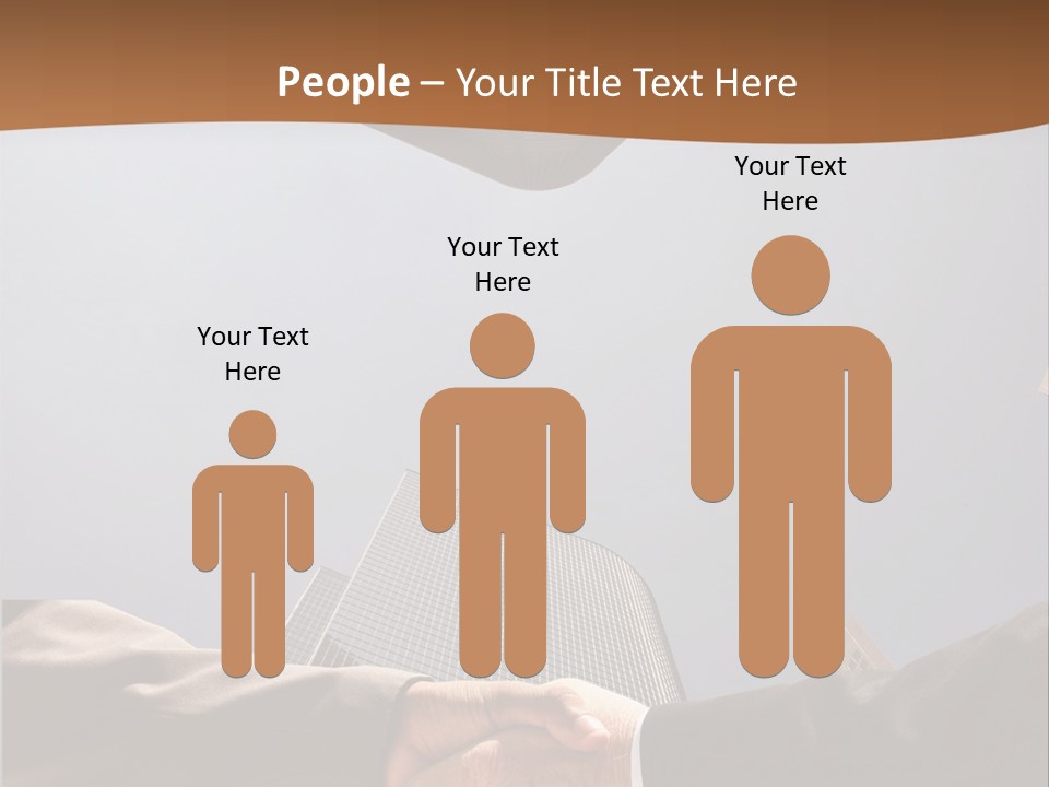 Business Handshake Concept PowerPoint Template