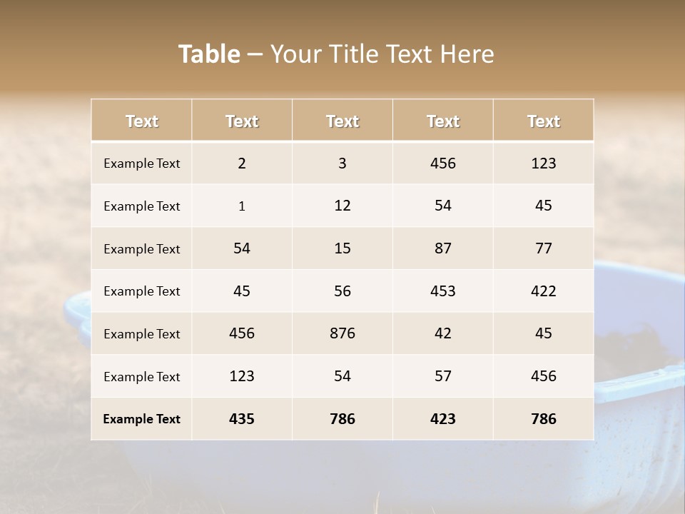 A Dog Sitting In A Blue Tub With His Tongue Out PowerPoint Template